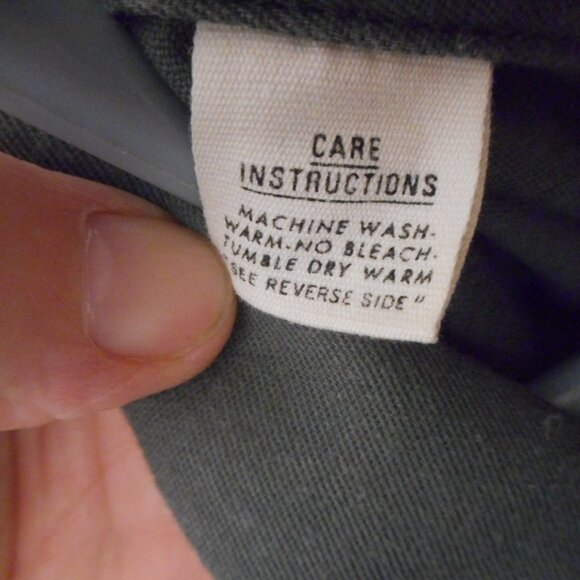 Vintage 70s Twill Button-Down Work Shirt Stephens - Picture 4 of 7